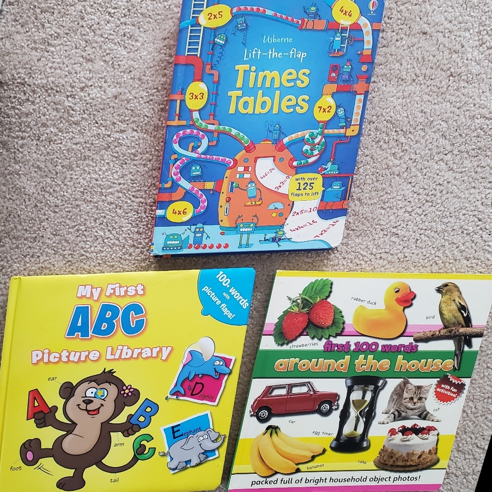 Times Table, ABC , Things around the house